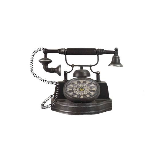 Old Fashioned Freestanding Phone Clock